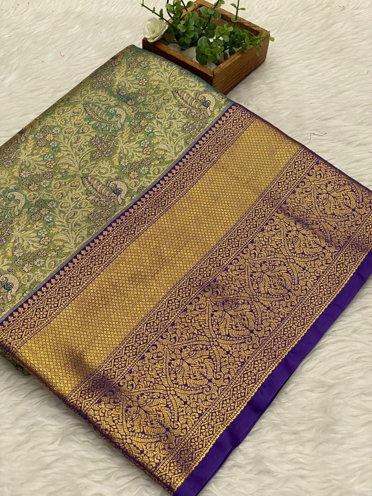 Semi Dharmavaram Pattu Saree