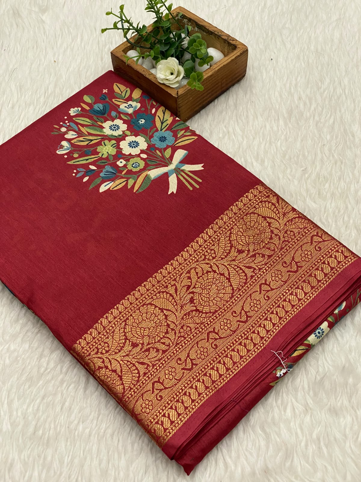 Semi Dola Silk Sarees