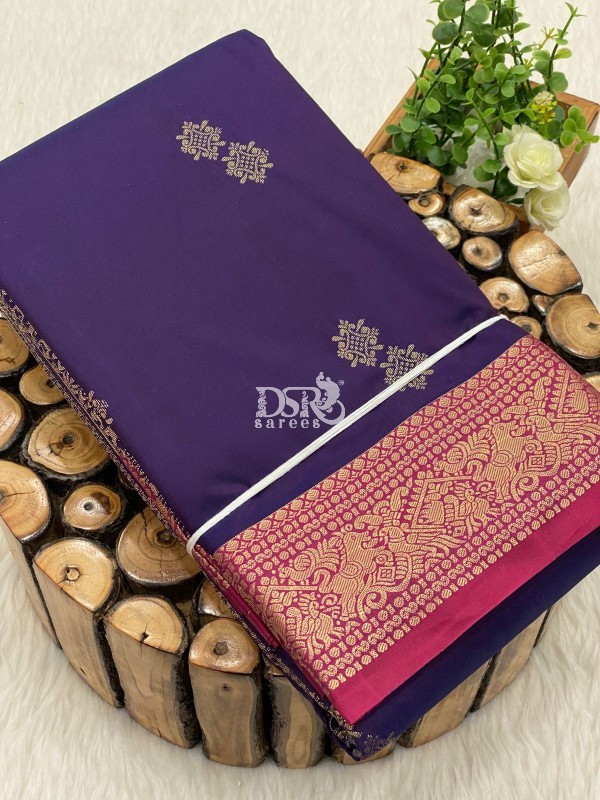 Semi Silk Udal Butta Sarees
