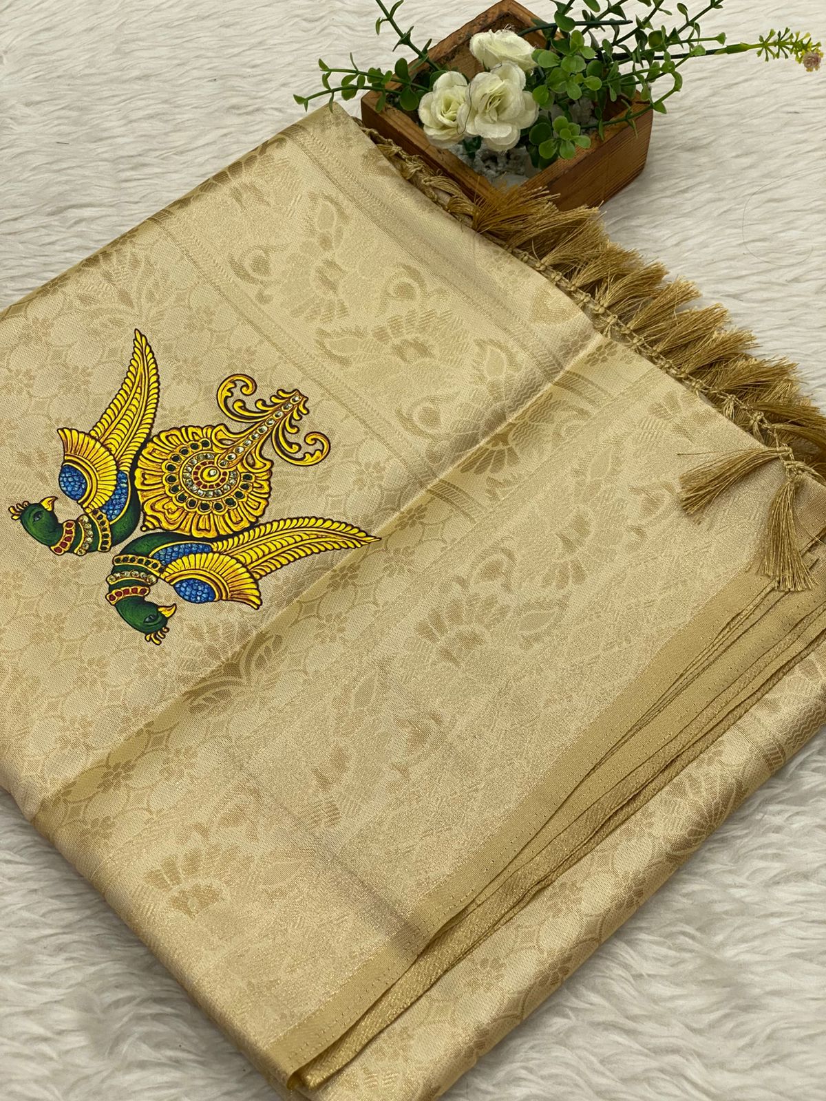 Venpattu Bridal Saree