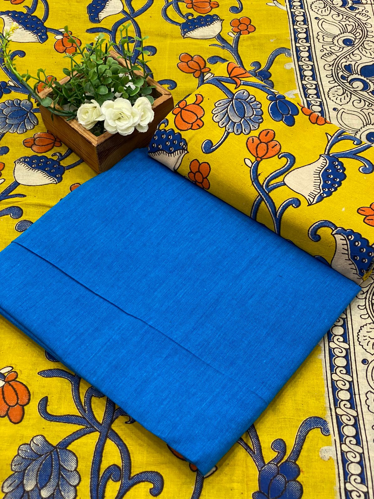 3 pc Kalamkari cotton suits