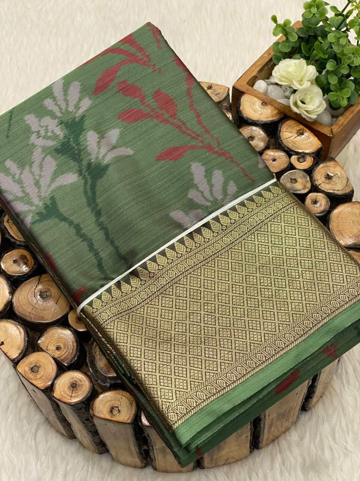 Bridal Printed Silk Sarees
