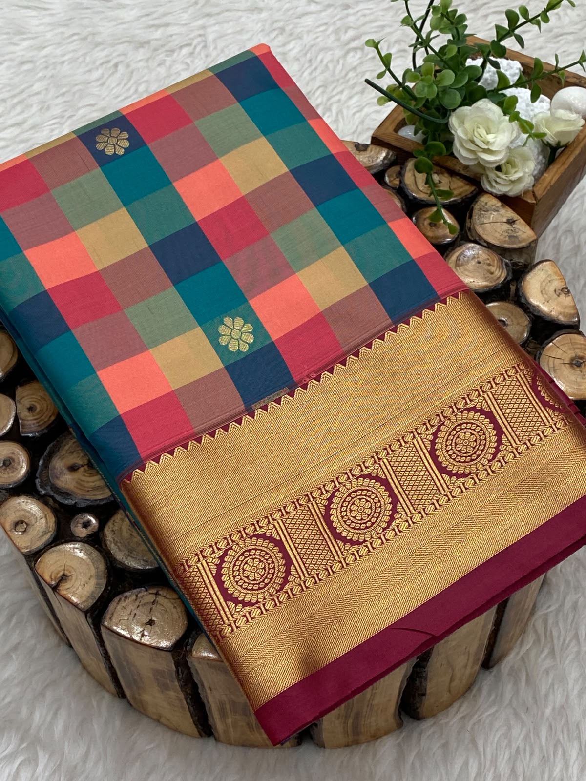 Paalum Pazhamum Bridal Saree