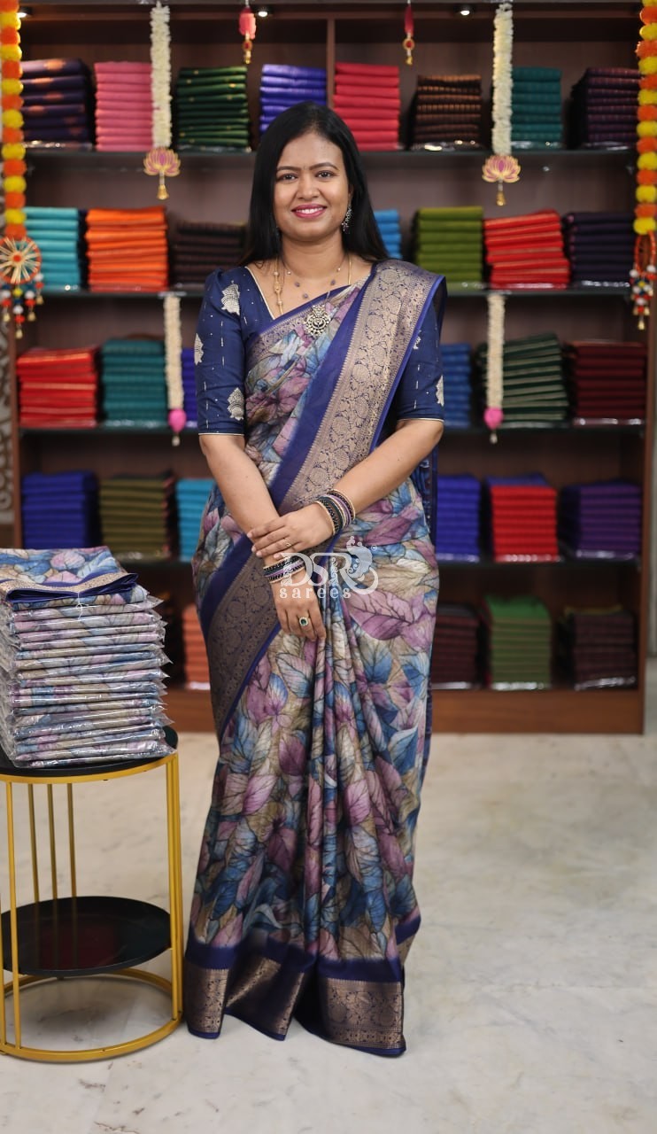 Dola Chiffon Silk Sarees