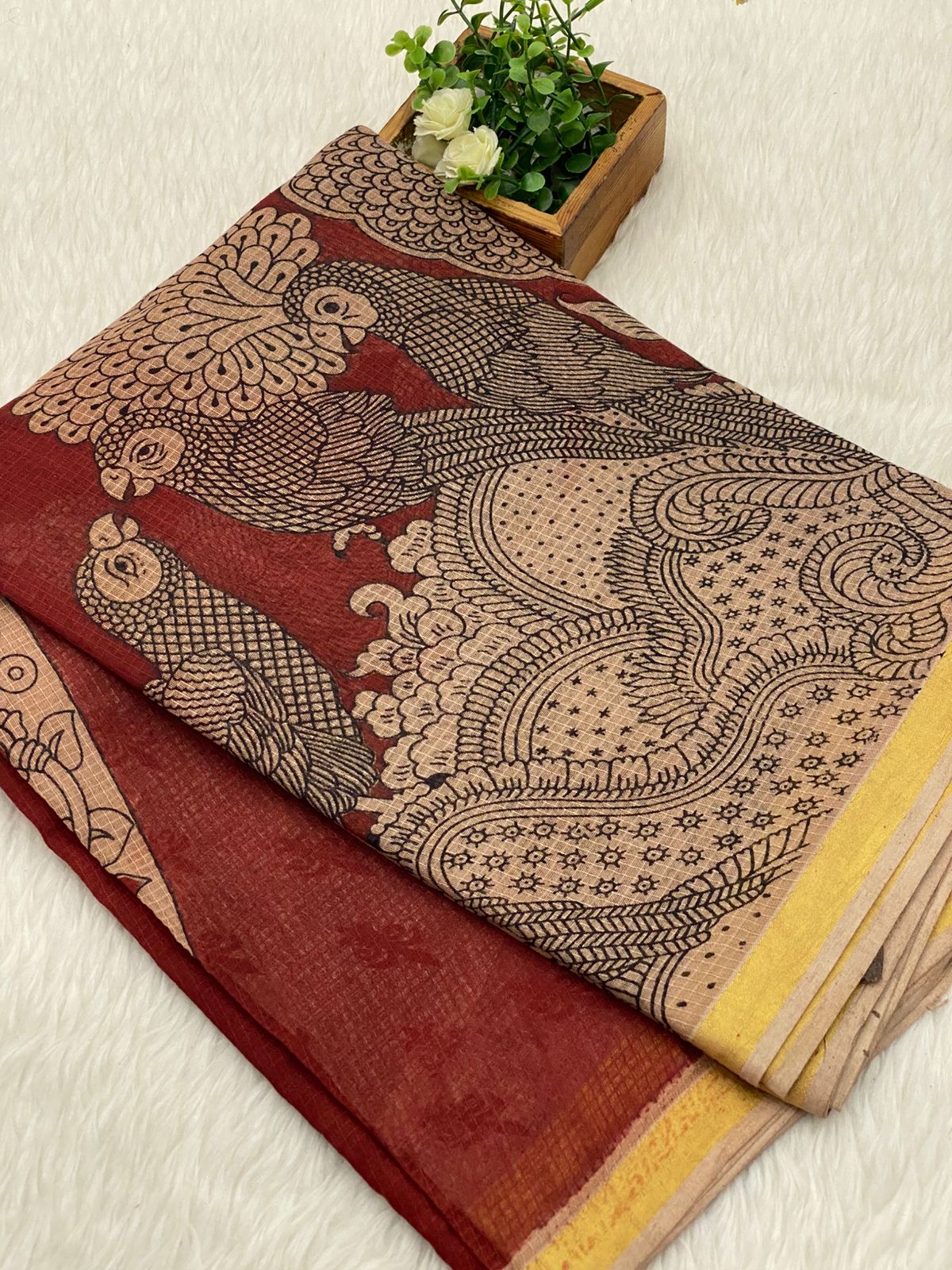 Kota Cotton Sarees with Zari