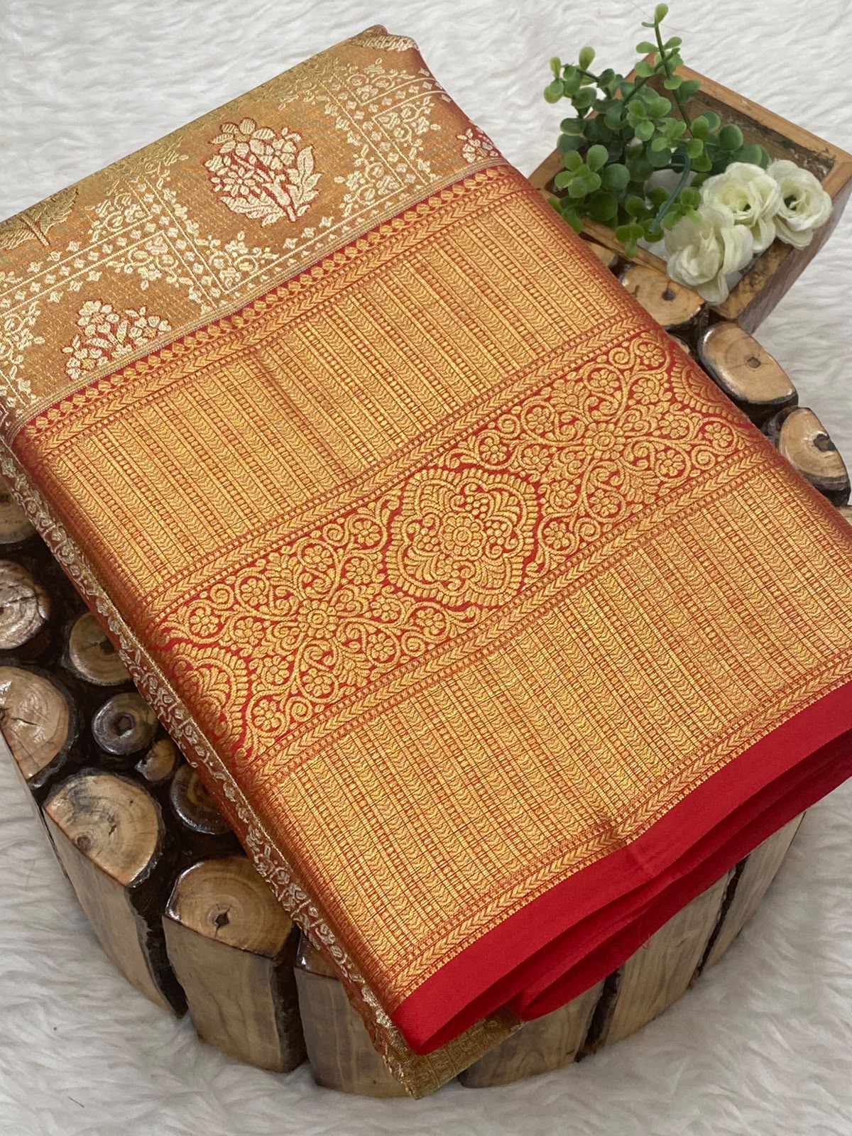 Swayamwara Tissue Bridal Saree