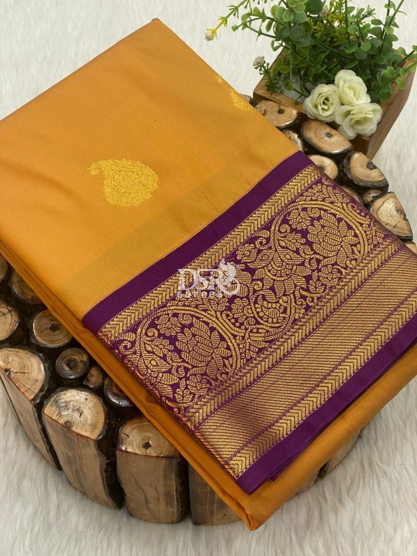 Premium Kanchi Korvai Border Saree