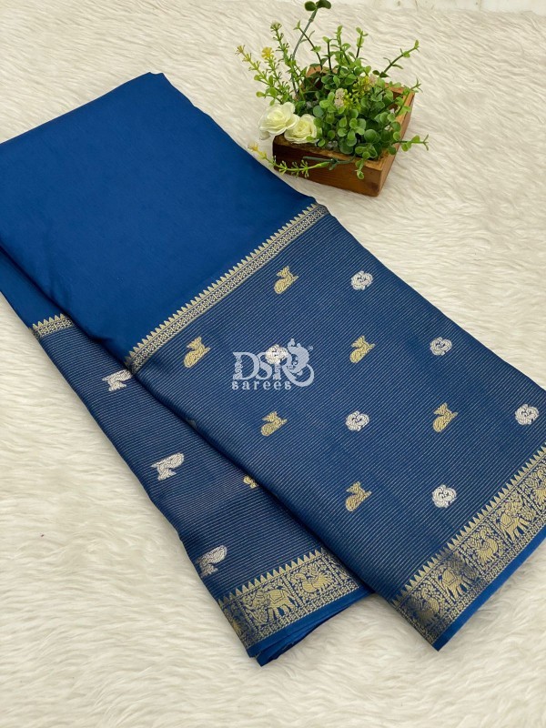 Pure Viscose silk saree