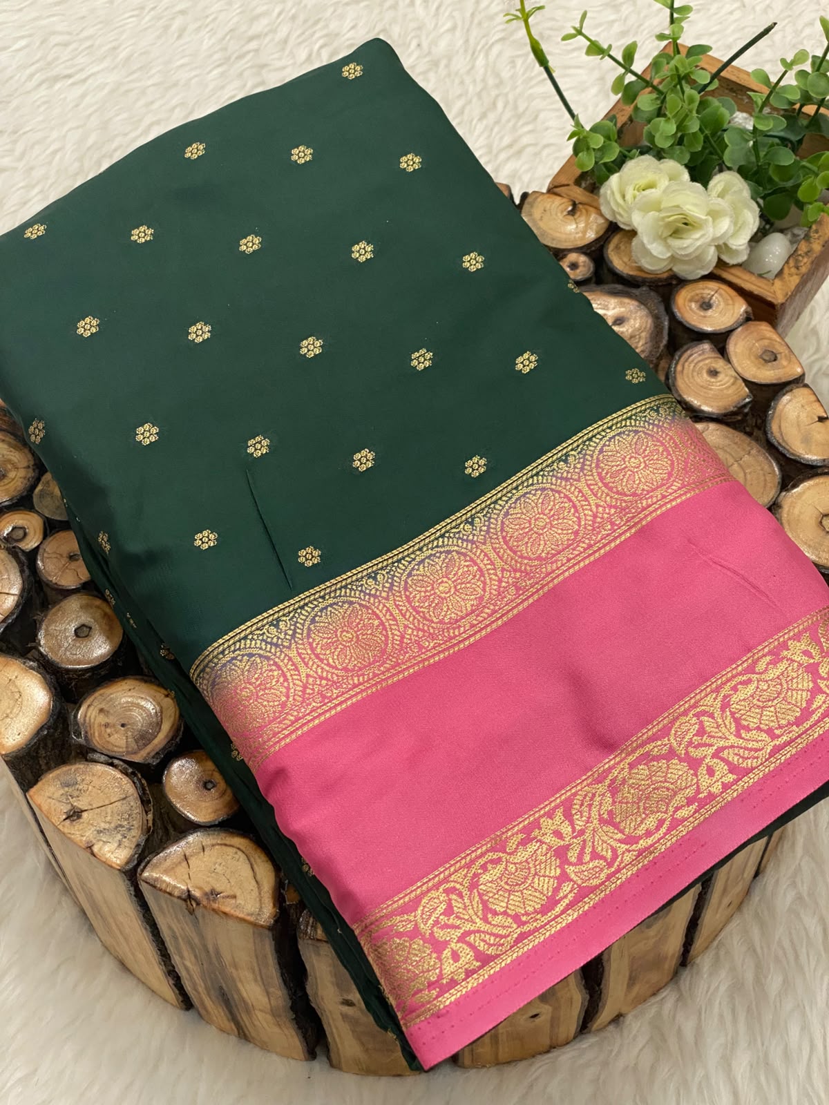 Premium Mysore Crepe Silk Sarees- vol 1