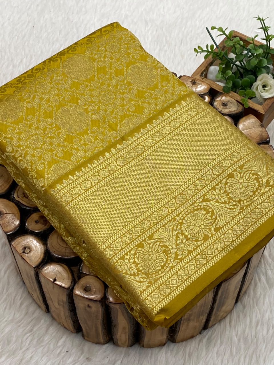 Pure Mix Brocade Bridal Saree