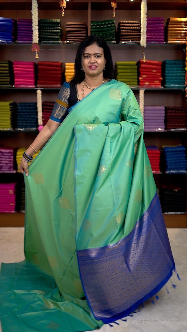 Borderless Soft Silk Saree - vol1