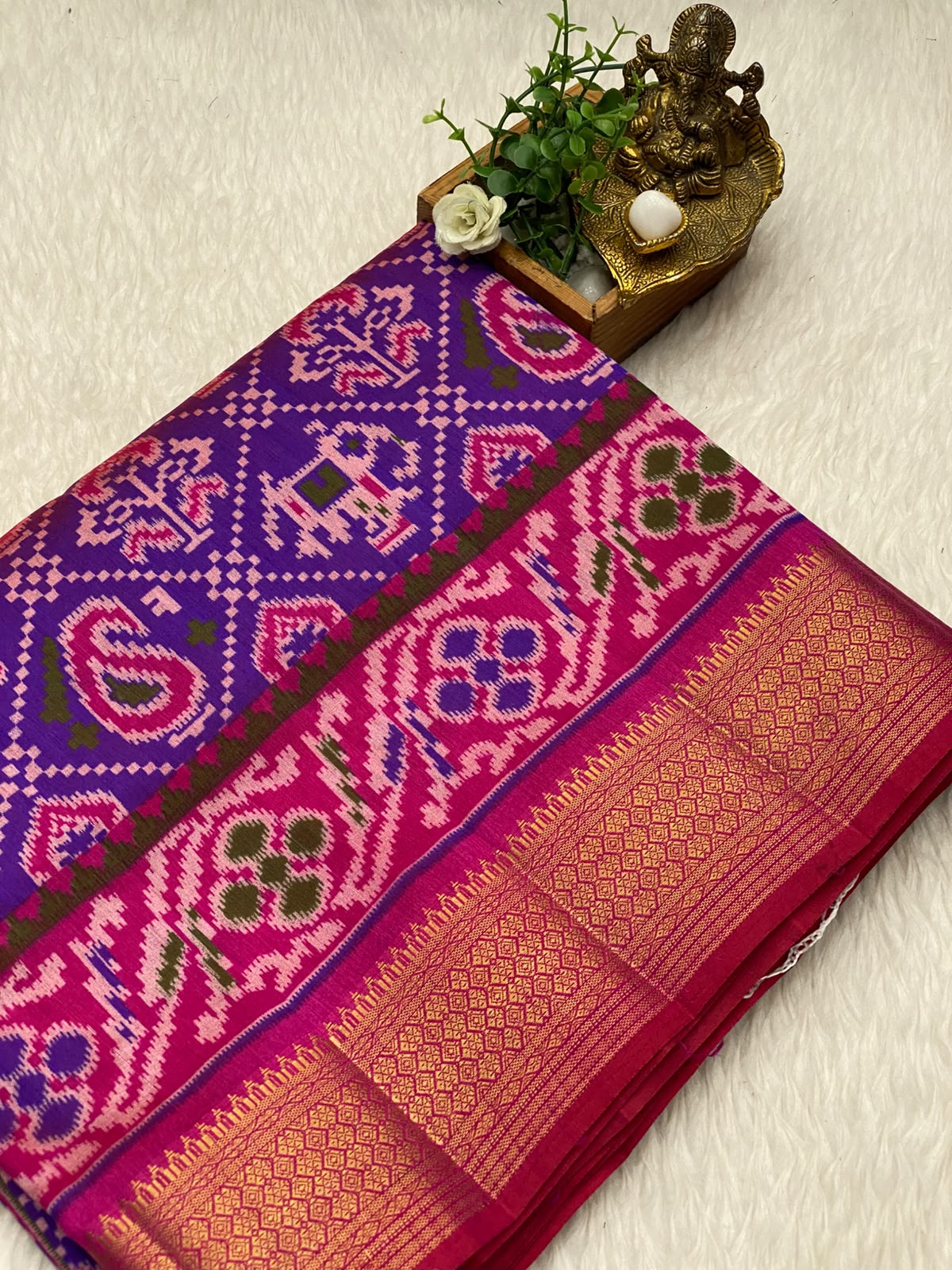 Semi Patola Silk Sarees