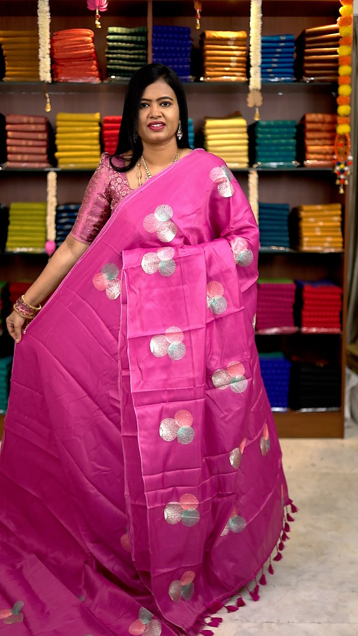 Butter silk sarees