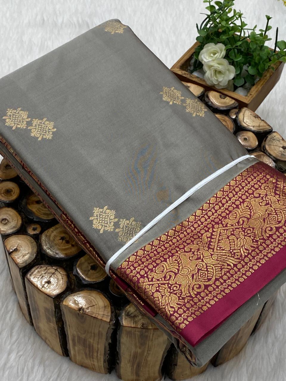 Semi Silk Udal Butta Sarees - vol1