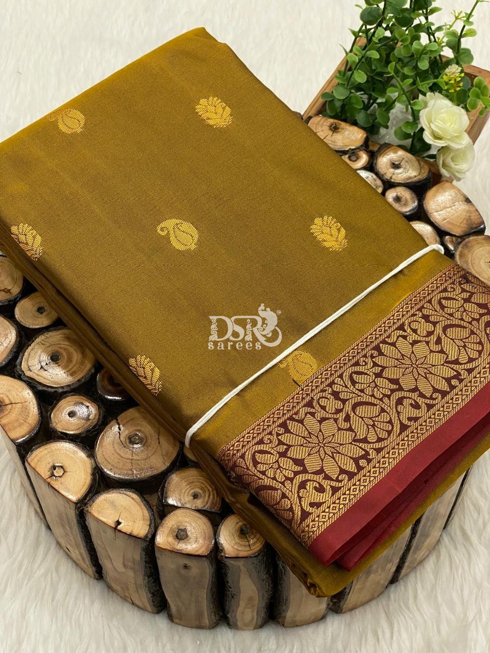 Semi Silk Udal Butta Sarees