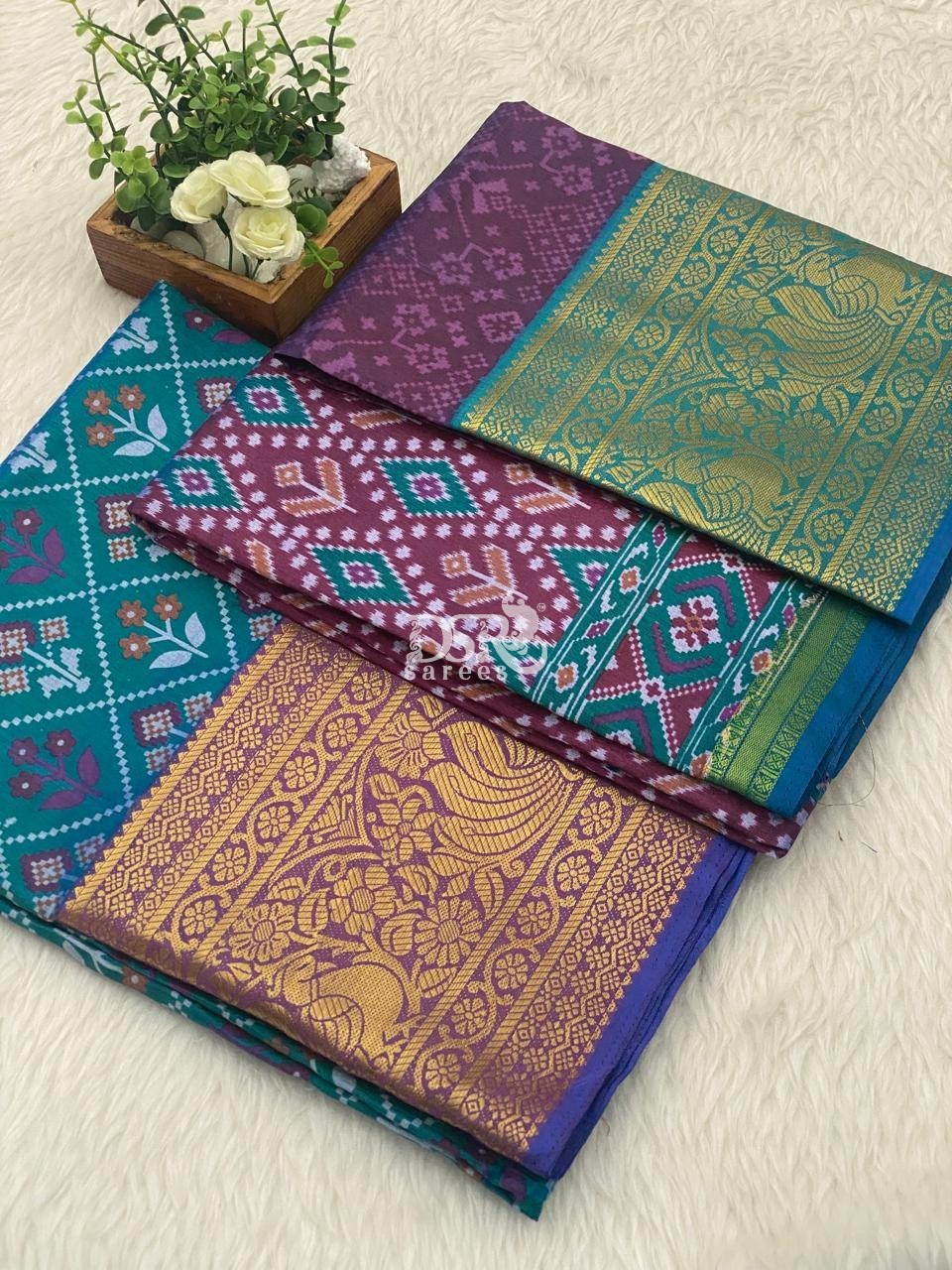 Patola Silk Half Saree