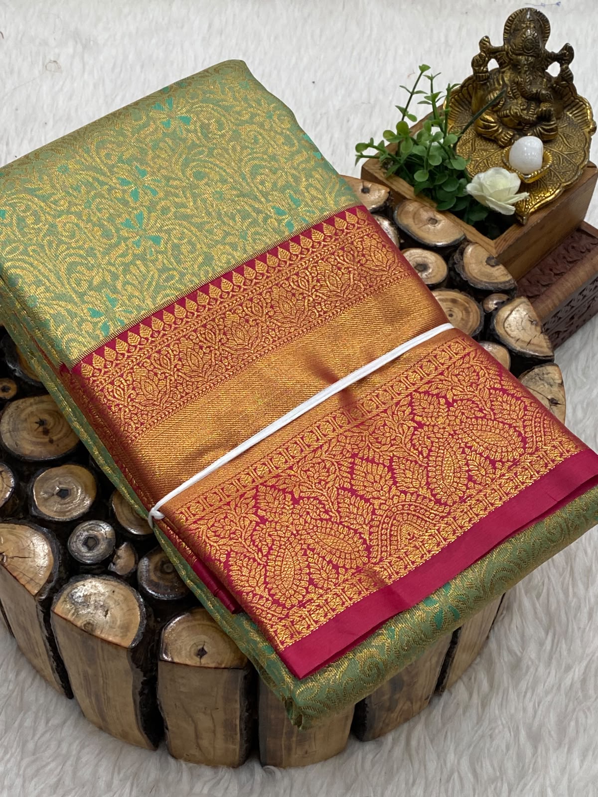 Tissue Bridal Sarees