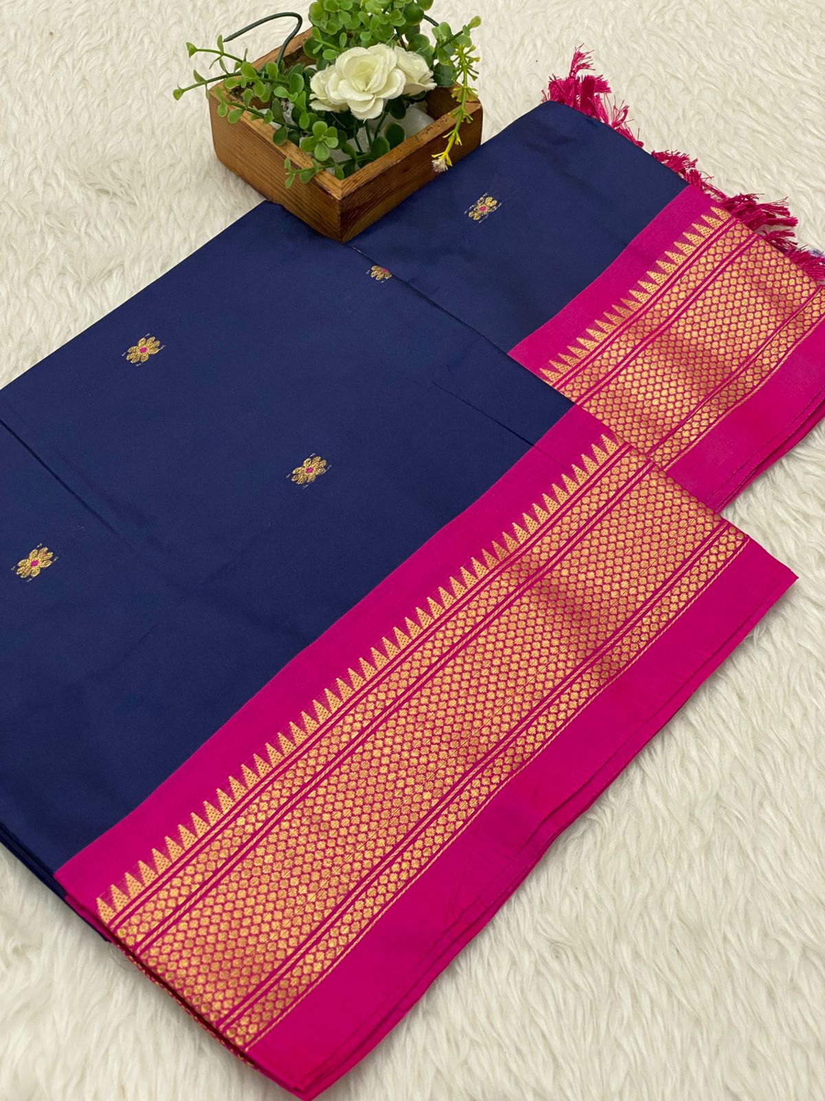 Kalyani Semi Silk Meenakari Salwar