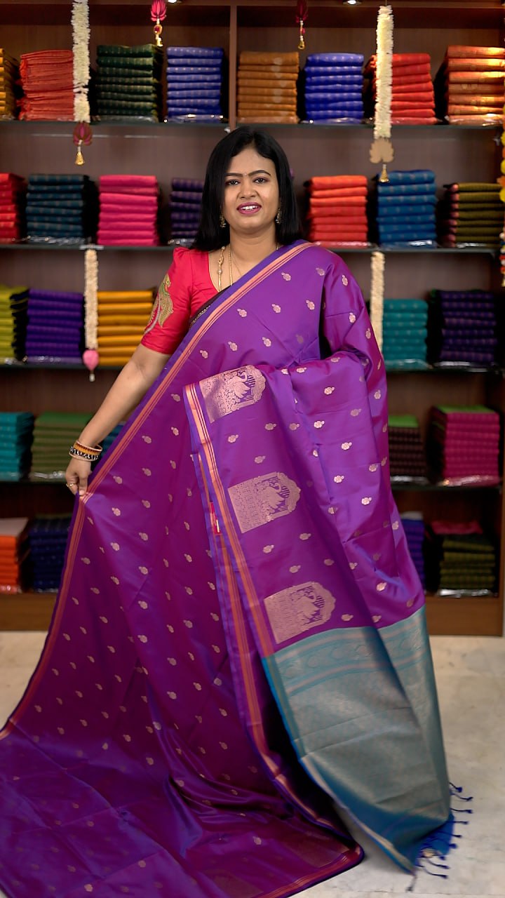 Semi Gaji Silk Sarees