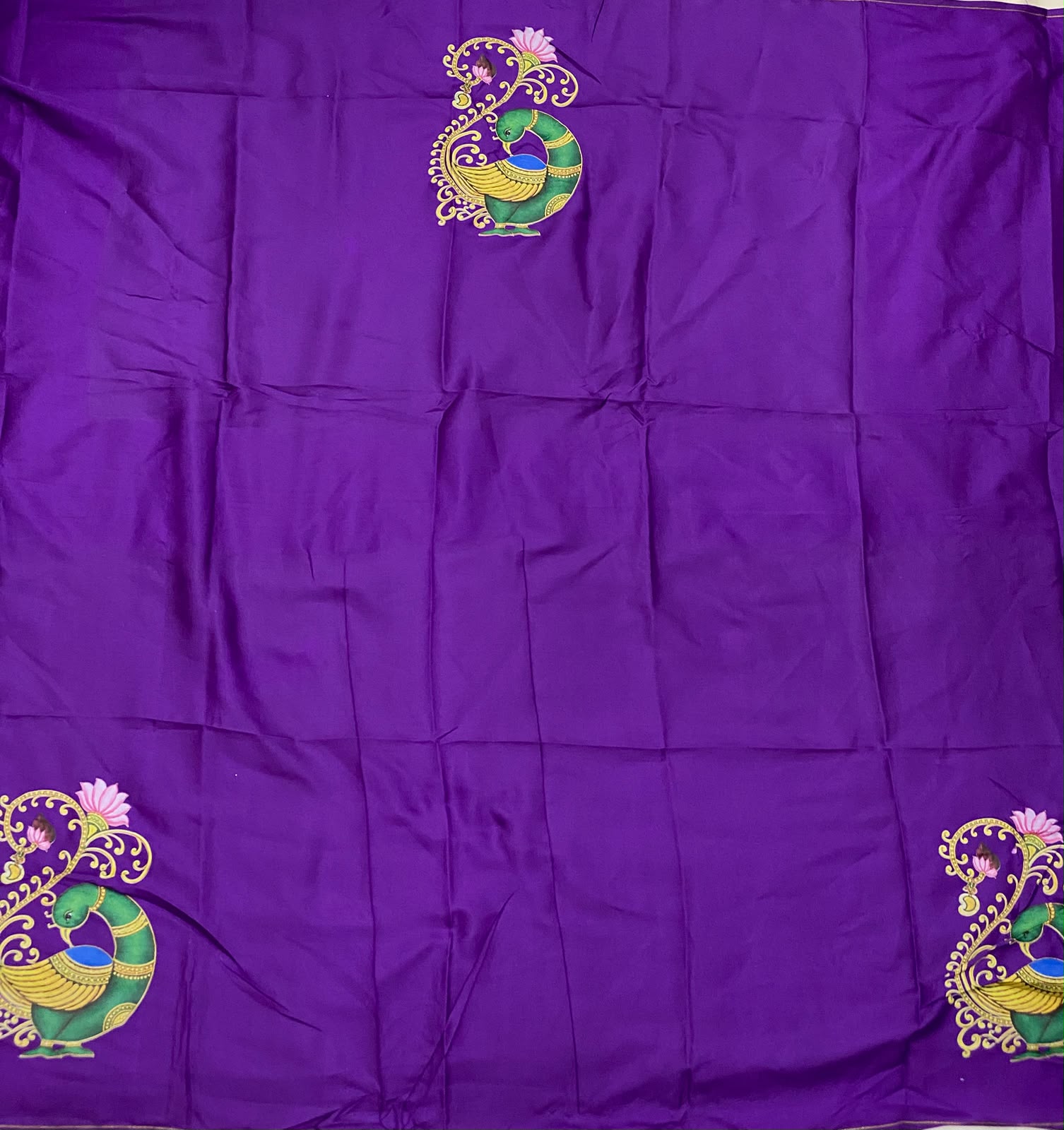 Tanjore painted blouses voll