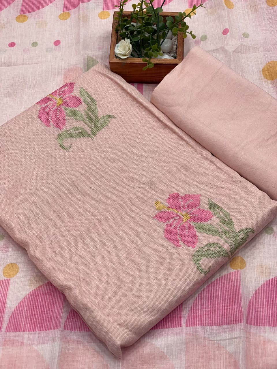 Semi Tussar Salwar