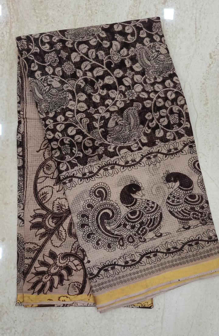 Kota net Kalamkari sarees