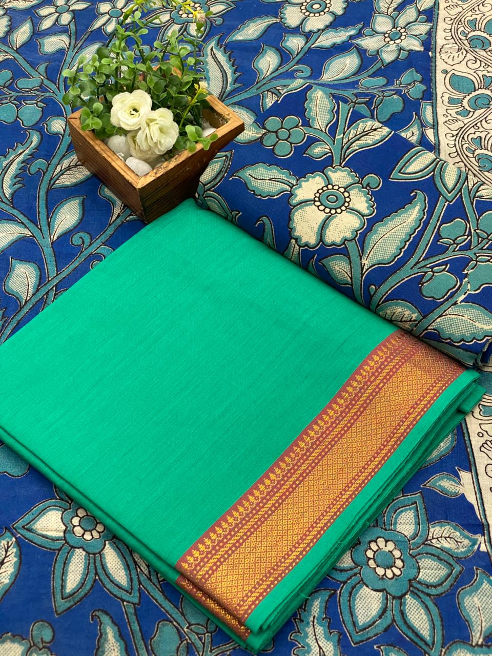 Mangalagiri Cotton Sets With Kalamkari