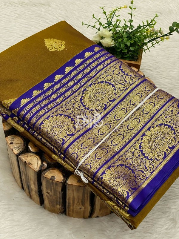 Semi Gadwal Border Sarees - Vol 1