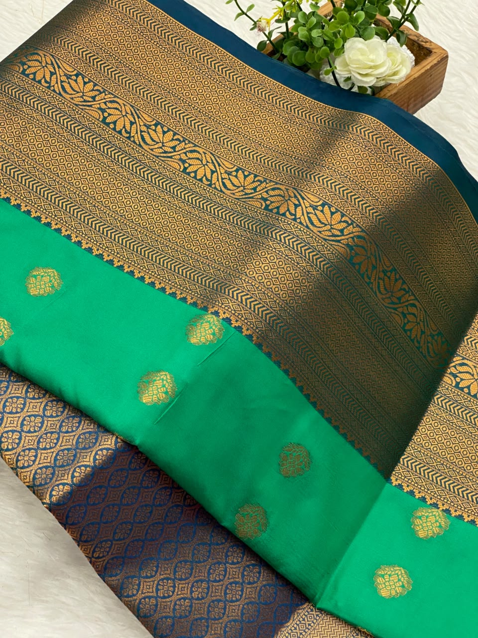Premium kanchi Soft Silk Saree - Vol4