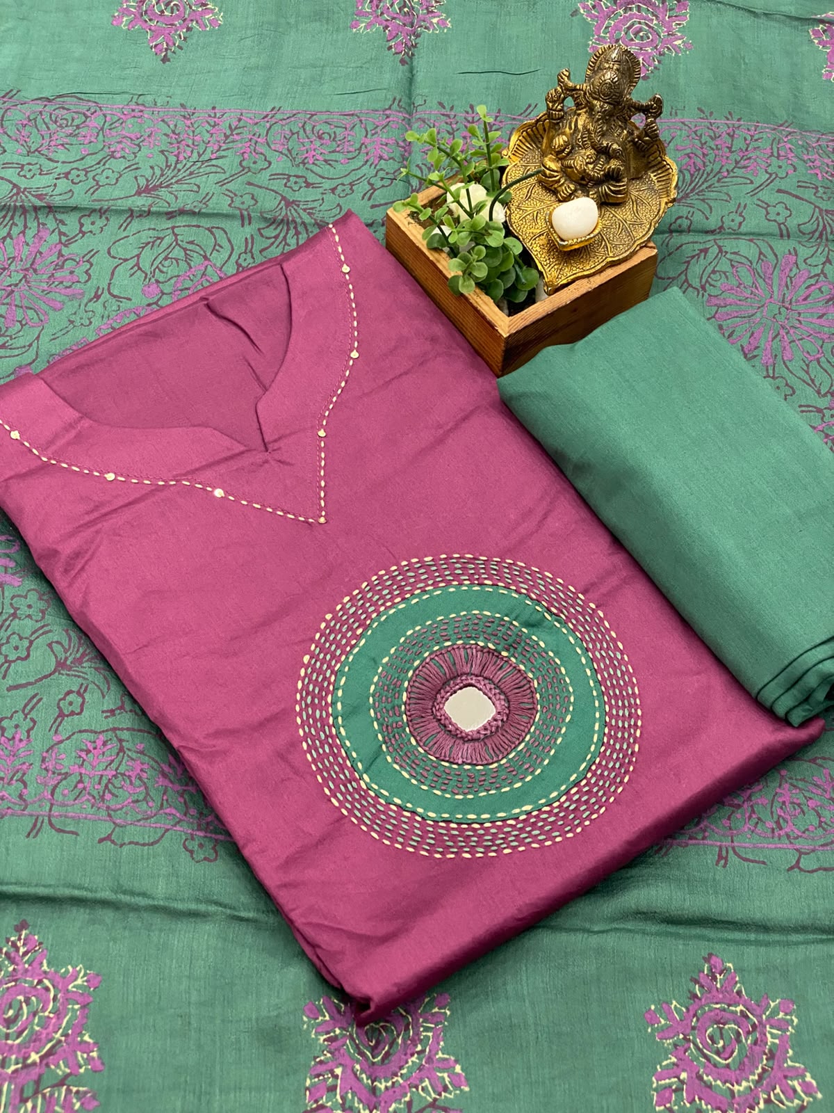 Original Mirror Work Salwar