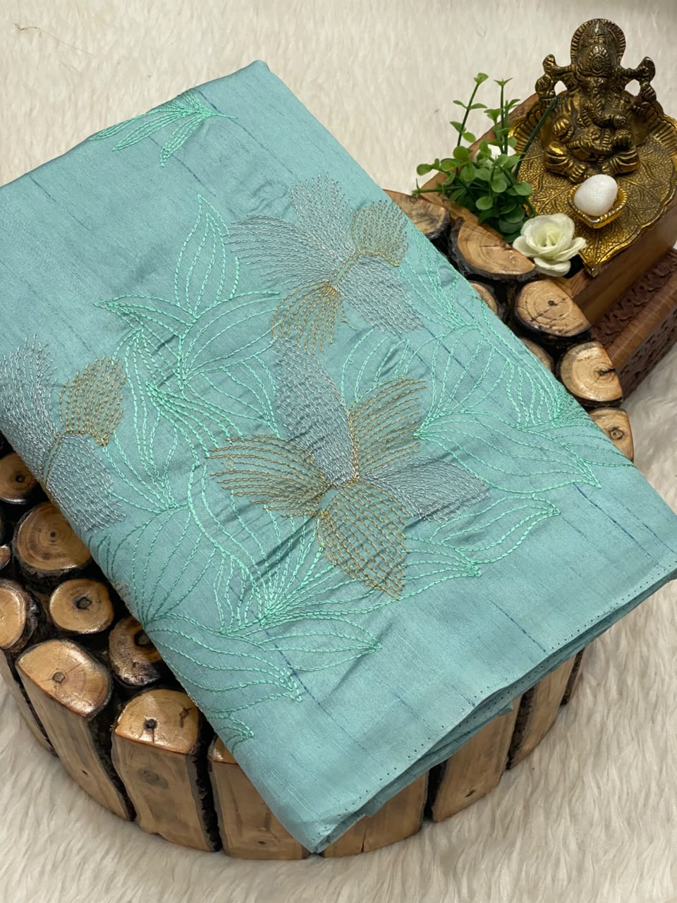 Semi Tussar Saree