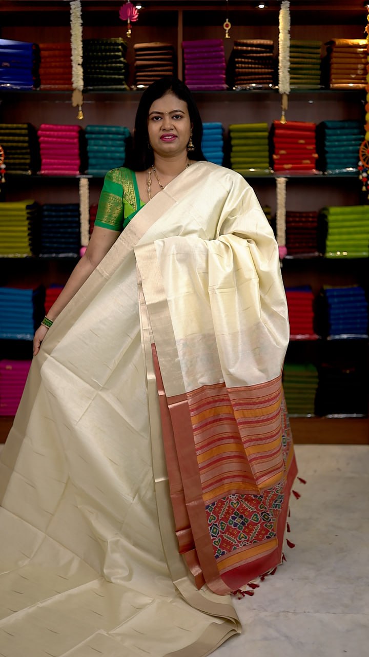 Raw Silk Patola Sarees