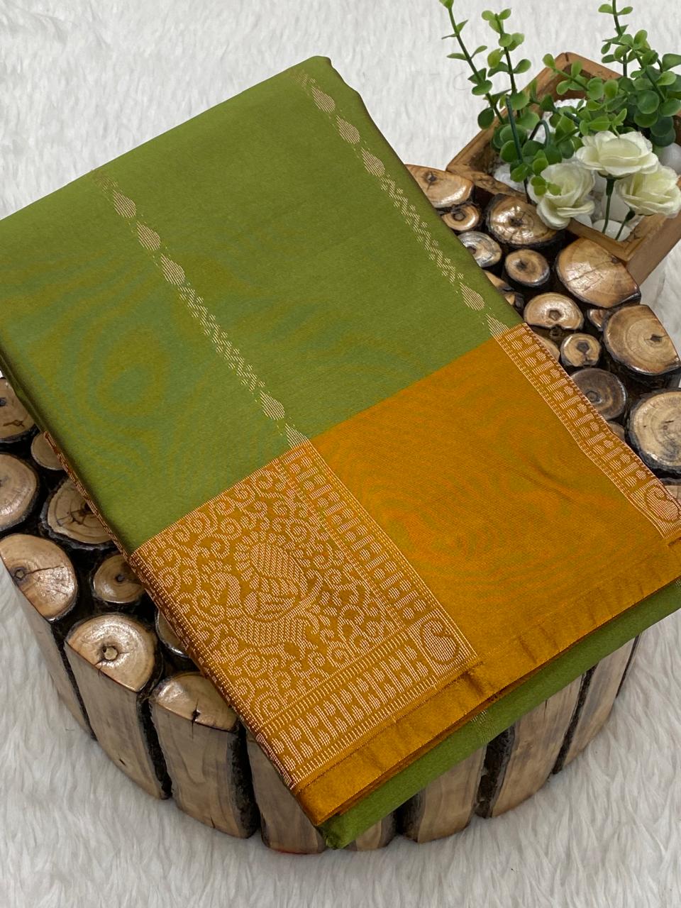 Vegan Elite Silk Saree