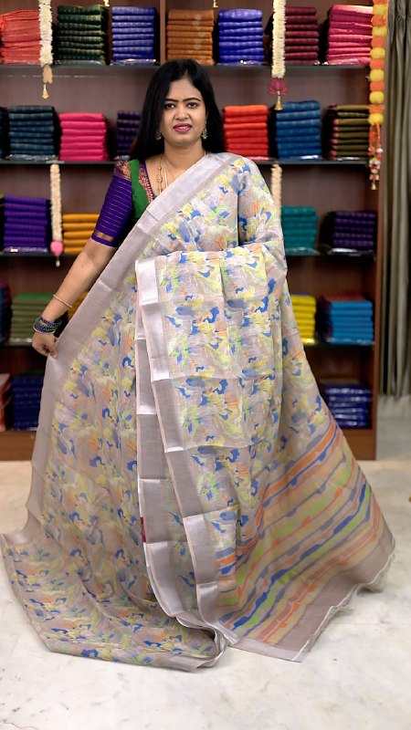 Linen Cotton Saree-Vol1