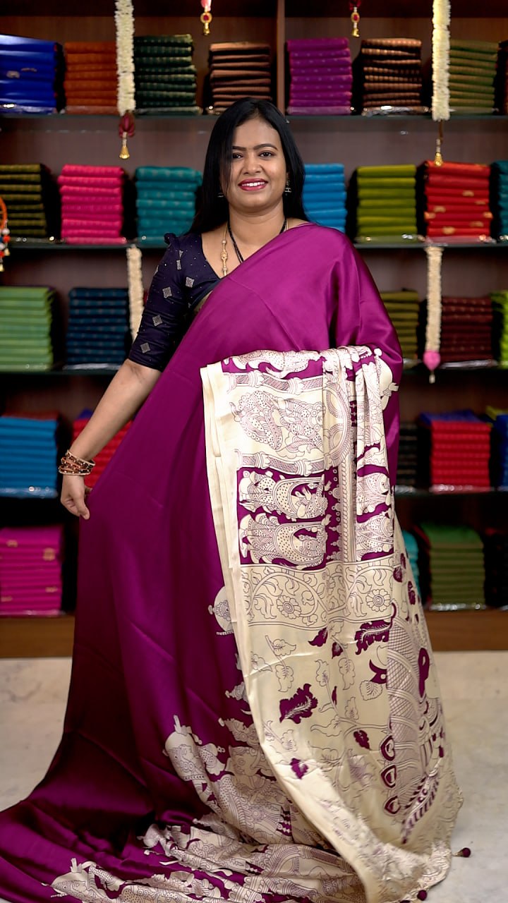 Modal Satin Silk Sarees