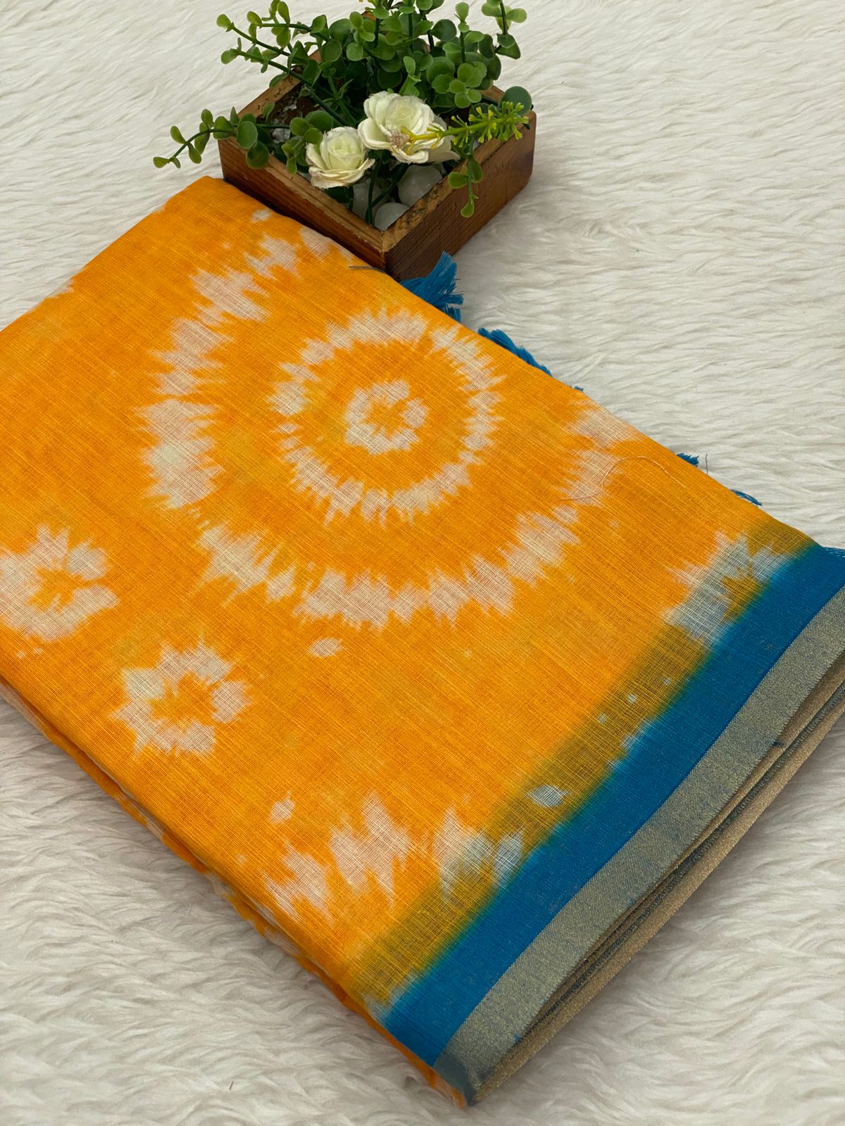 Linen Cotton Sarees