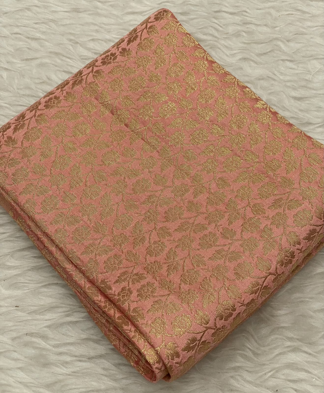 Satin Banarasi Brocade 1 mtr cut Blouse
