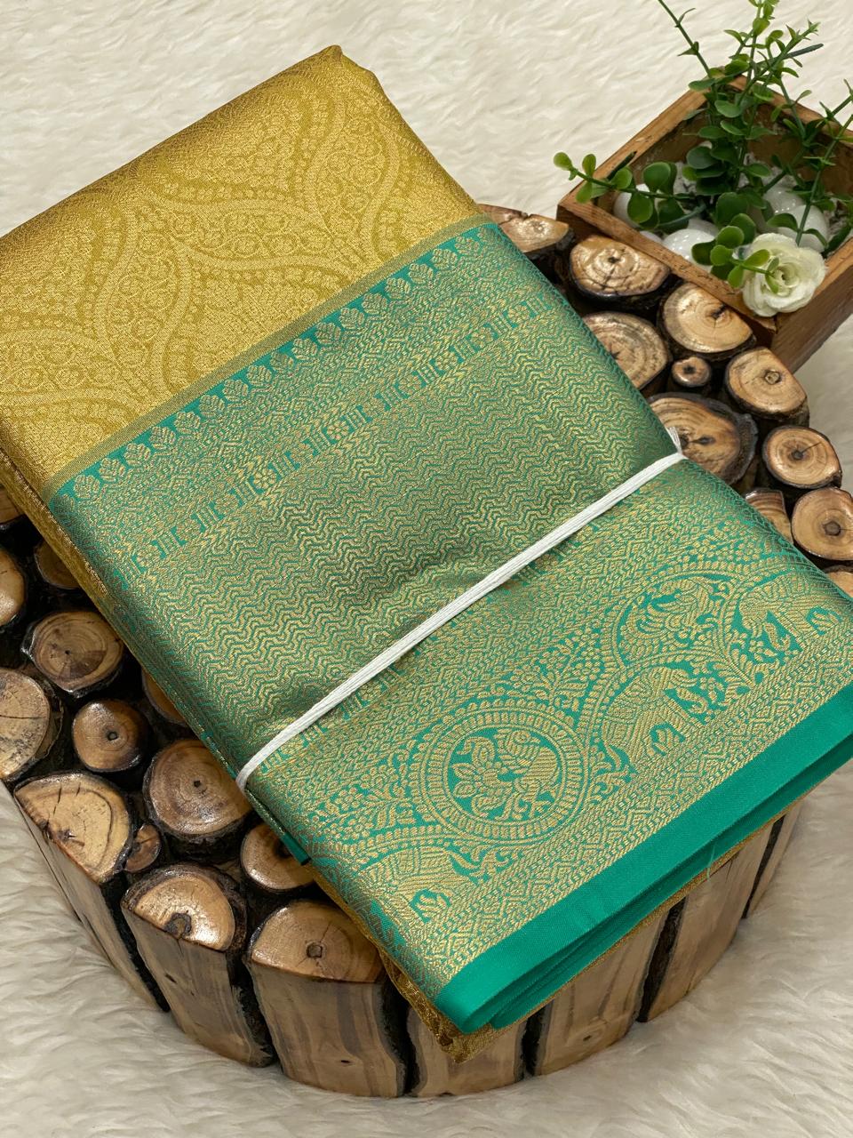 Tissue Bridal Saree - vol1
