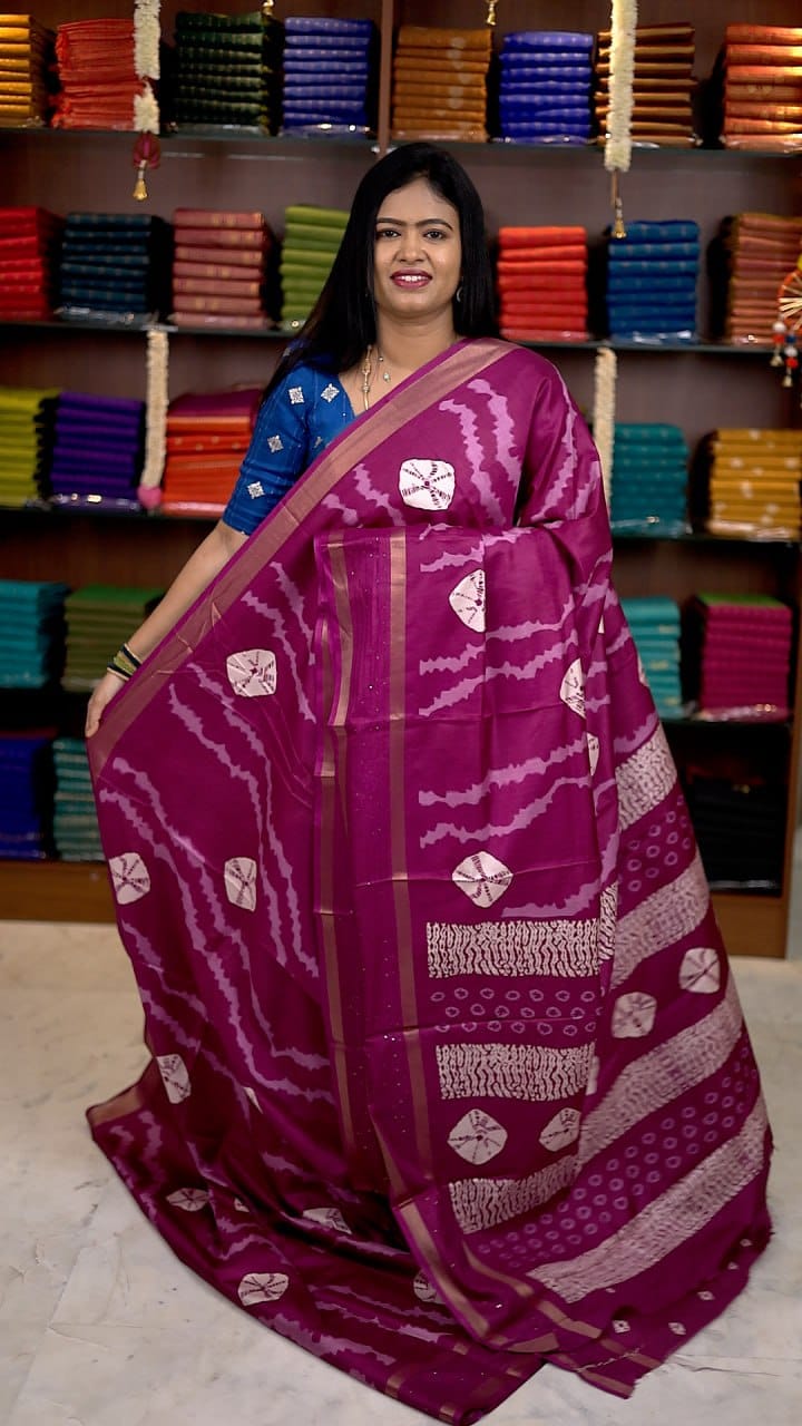 Border Sequence Dola Sarees