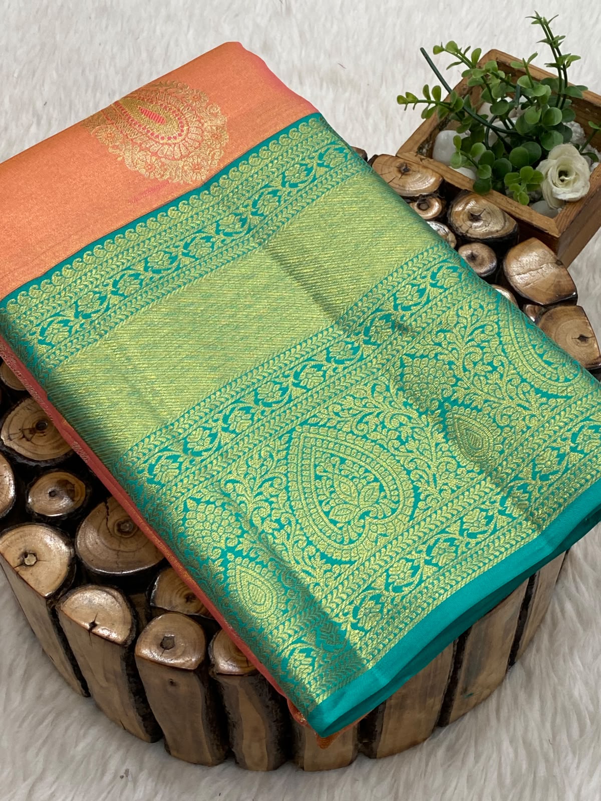 Swayamwara Tissue Bridal Saree