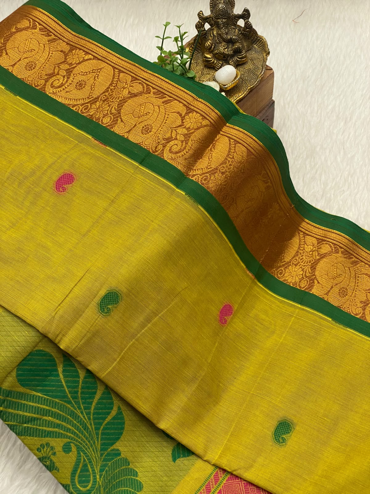 Kanchi Cotton Saree