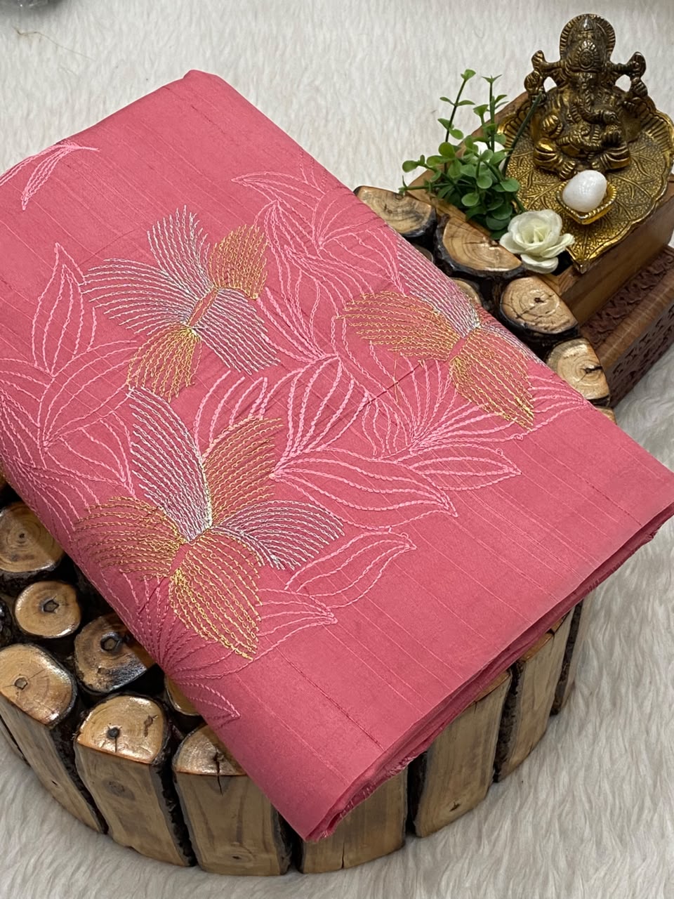 Semi Tussar Saree