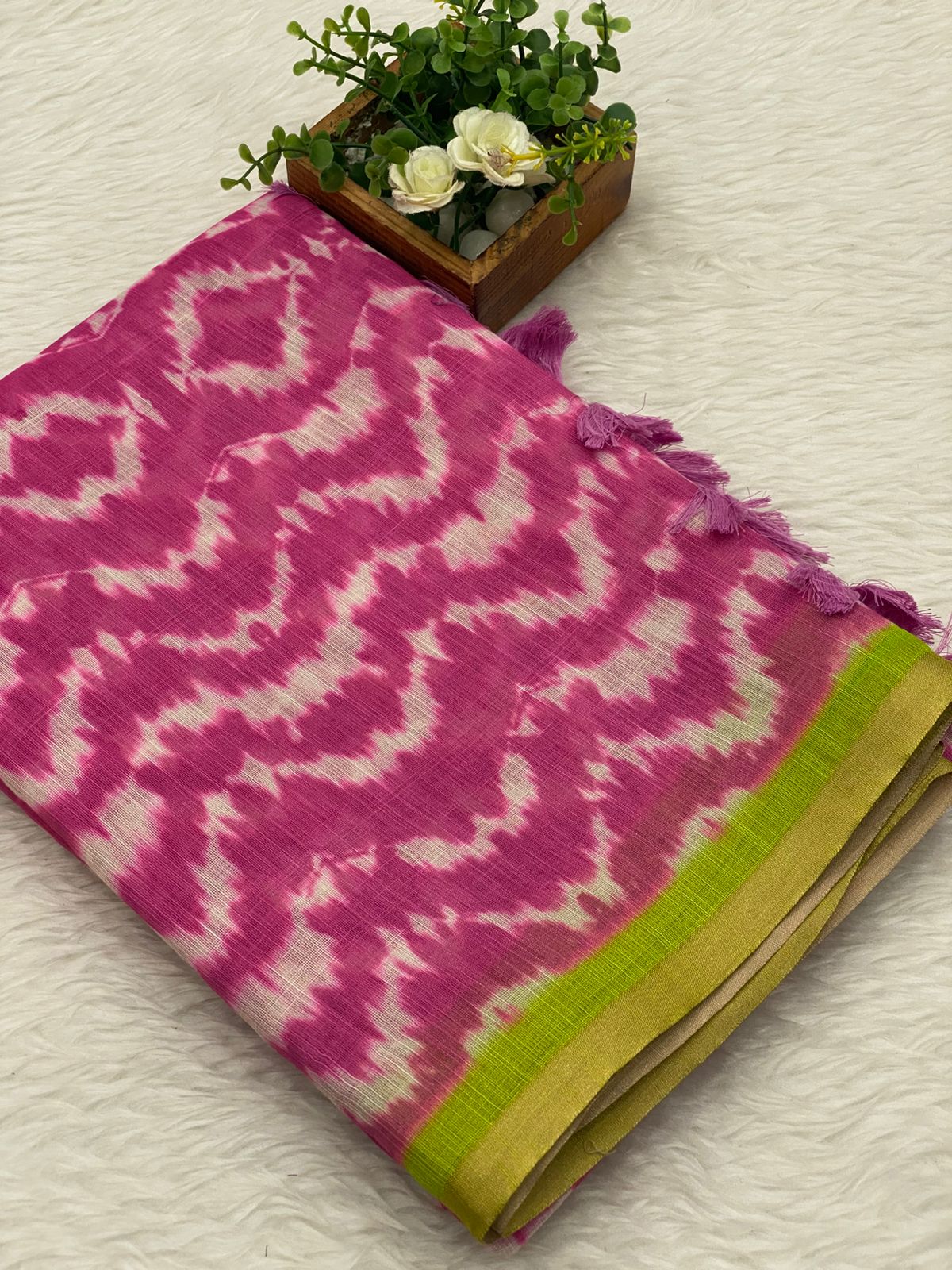 Linen Cotton Sarees