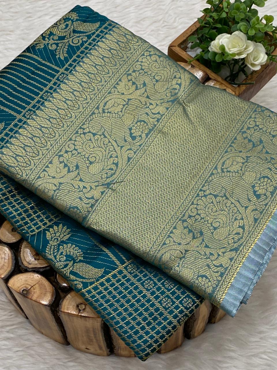 Banarasi Katan Bridal Saree
