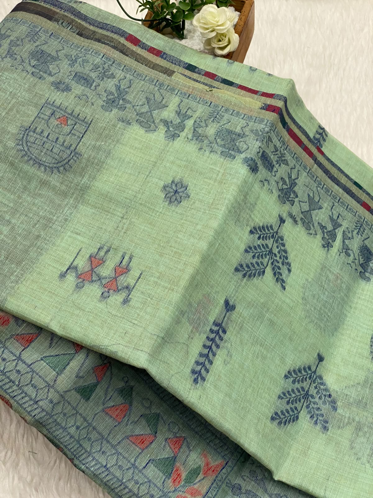 Mul Chanderi Saree