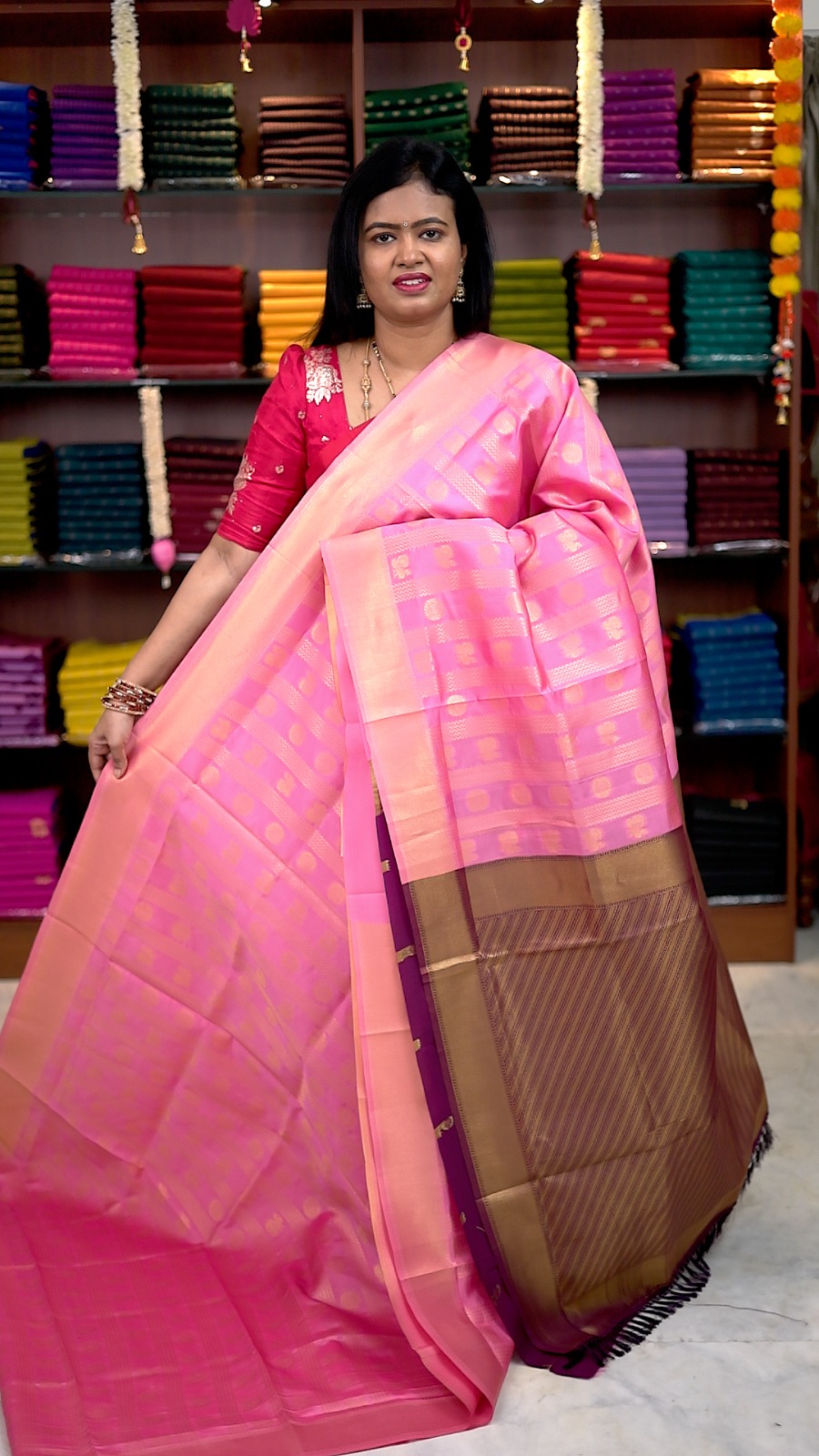 Kanchi Semi Silk Sarees - vol1