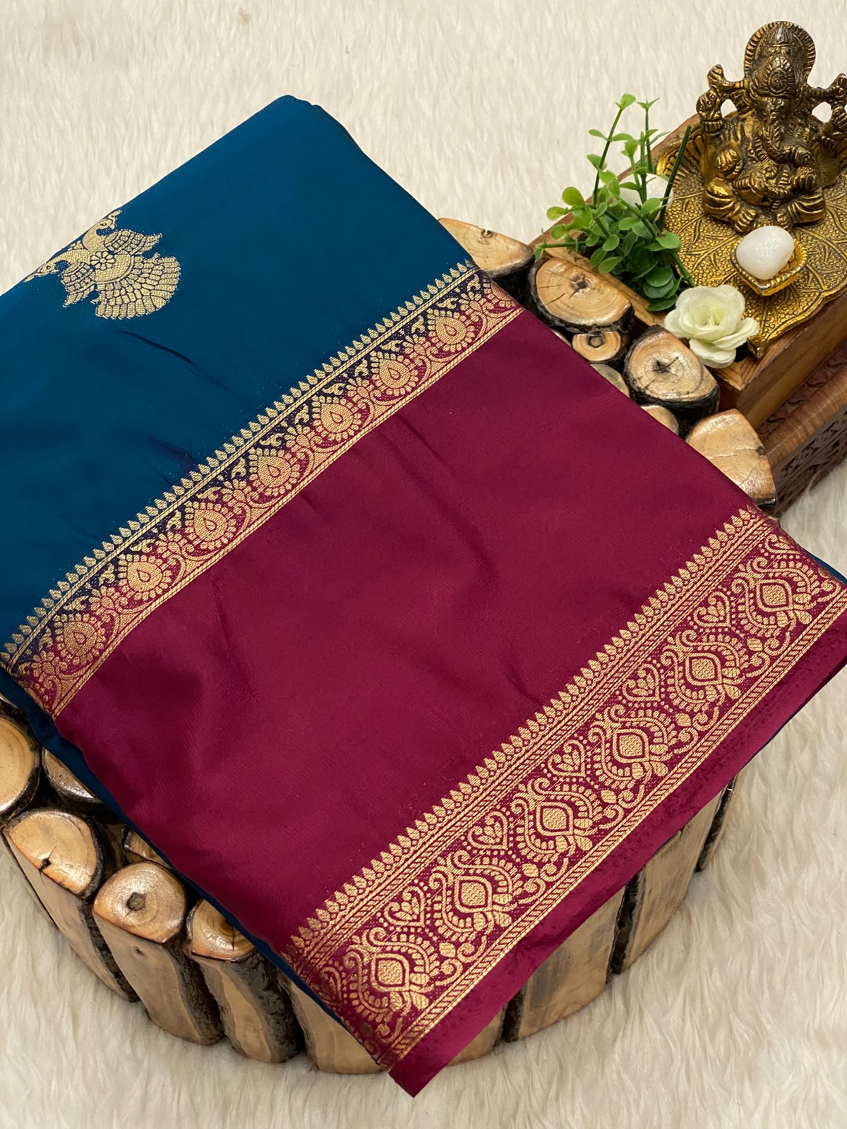Premium Mysore Crepe Silk Saree
