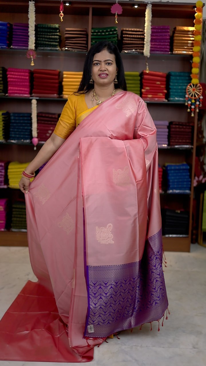 Borderless Soft Silk Saree - vol1