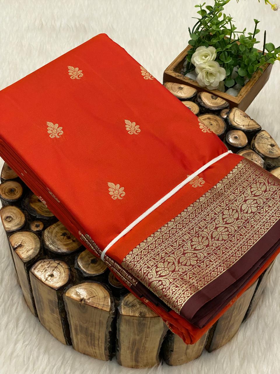 Semi Silk Udal Butta Sarees - vol1