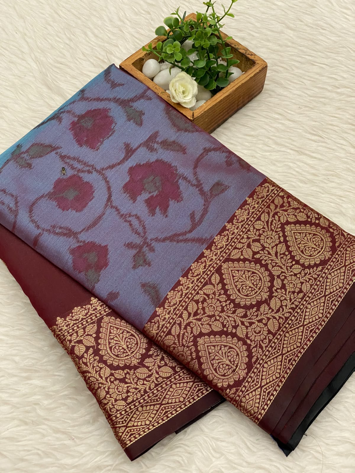 Pochampally Half and Half Saree
